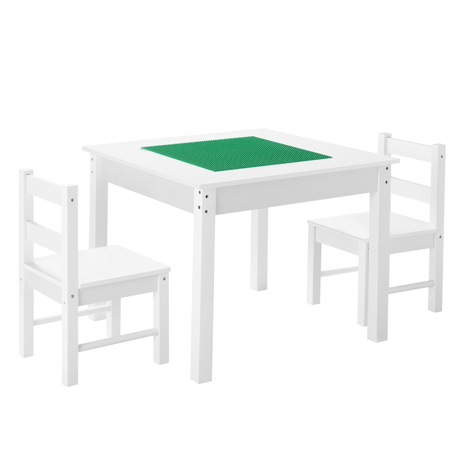 Kids Activity Table And Chairs Set With Storage For Toddlers_voghion.com